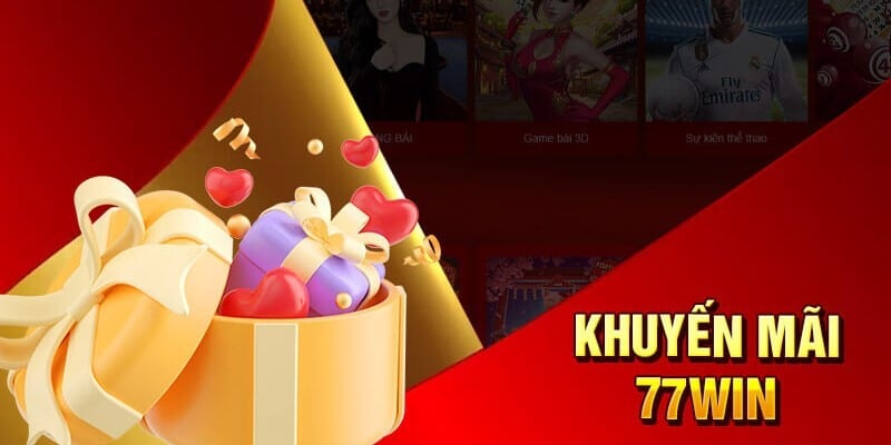 Ưu đãi tại nhà cái 77win cực khủng