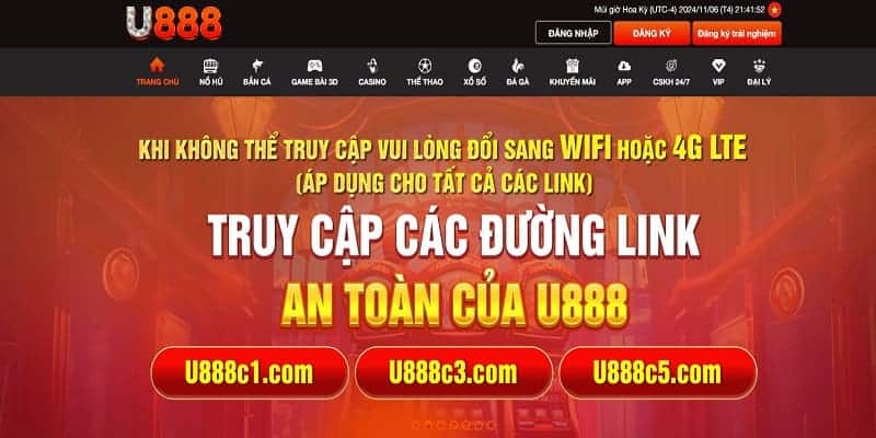 Link Vào U888 Nhận Ngay 88K Không Chặn Cập Nhật Mới Nhất